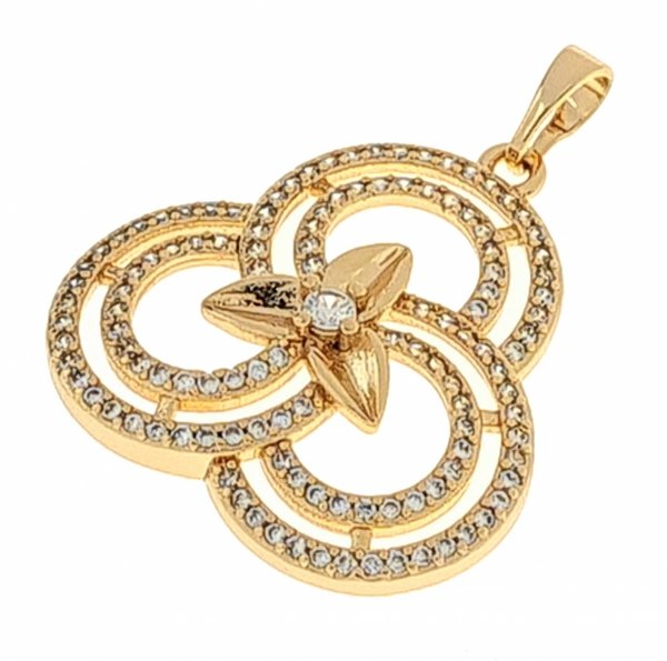 18k gold plated set pendant earrings xuping