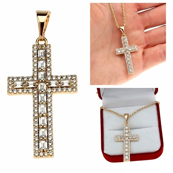 gold pendant 18k shiny xuping