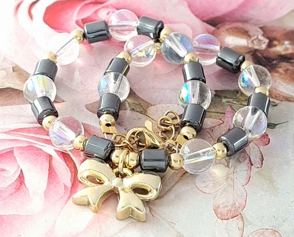 BRACELET GOLD CELEBRITY STAINLESS STEEL