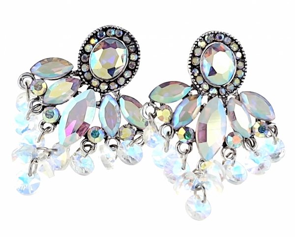 gold plated earrings with exclusive cubic zirconia
