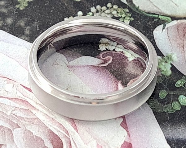 ring 17,30mm gold stainless steel