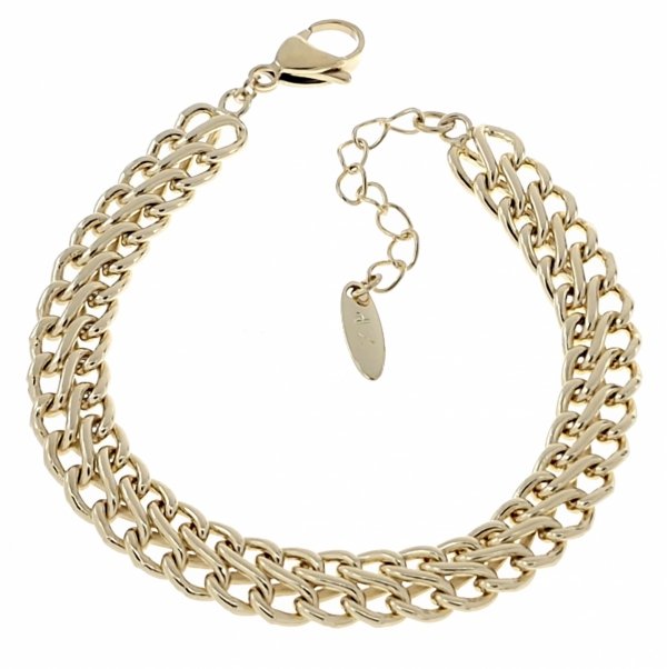 gold-plated 18k gold bracelet