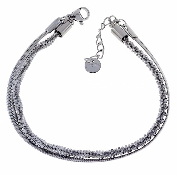 BRACELET GOLD CELEBRITY STAINLESS STEEL