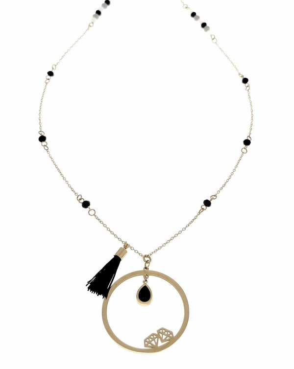 GOLD CHAIN NECKLACE celebrity STAINLESS STEEL