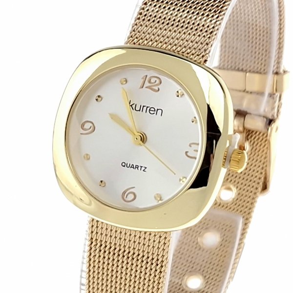 Women's watch golden kurren stainless steel