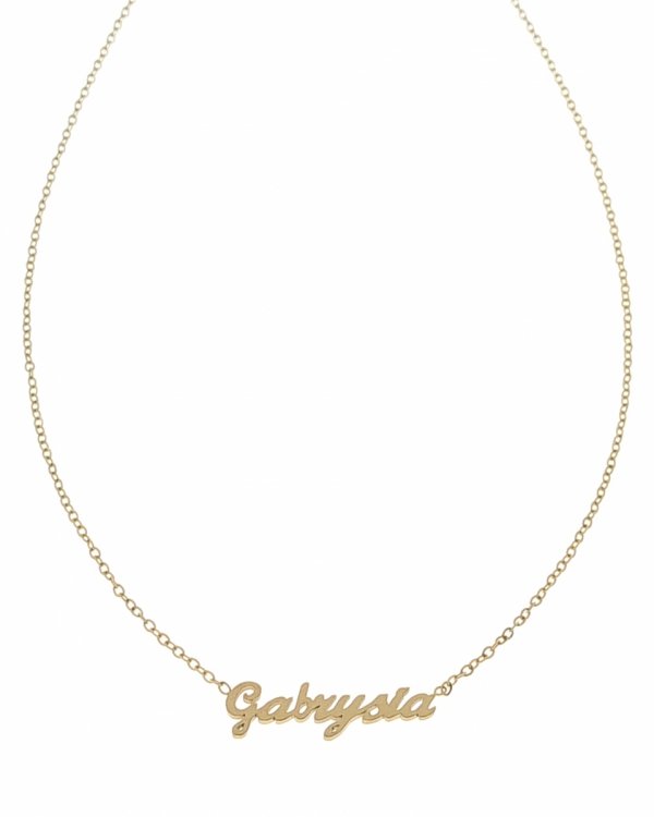 GOLD CHAIN NECKLACE celebrity STAINLESS STEEL