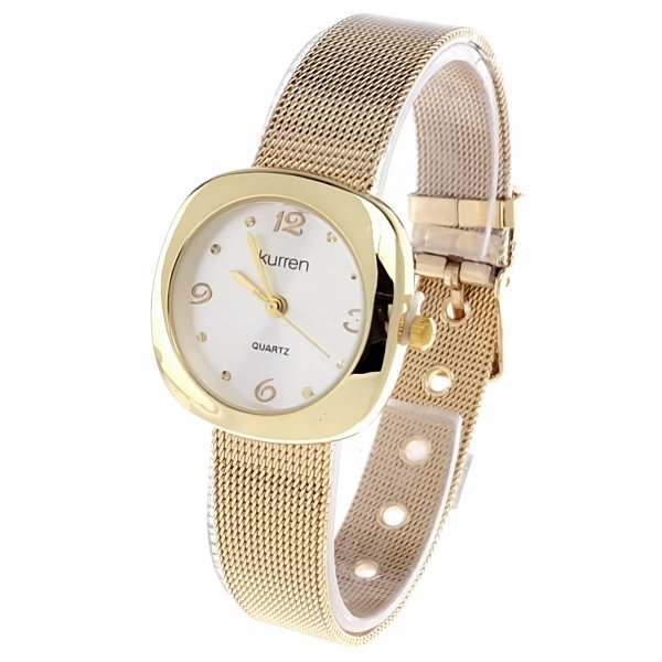 Women's watch golden kurren stainless steel