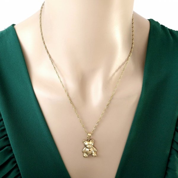 GOLD CHAIN NECKLACE celebrity STAINLESS STEEL