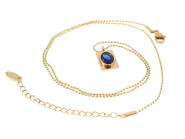 GOLD CHAIN NECKLACE celebrity STAINLESS STEEL