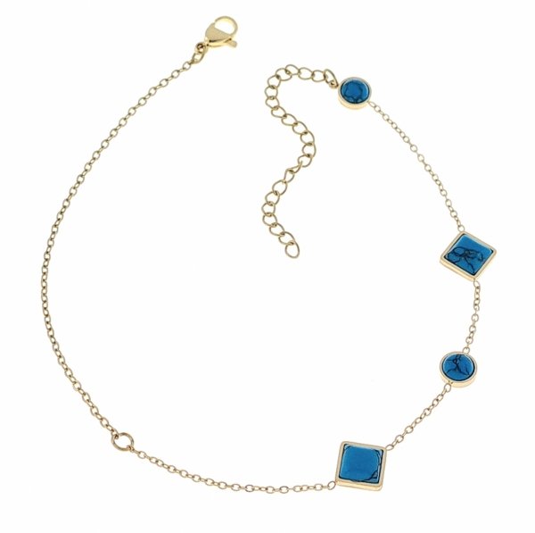 GOLD BRACELET celebrity STAINLESS STEEL