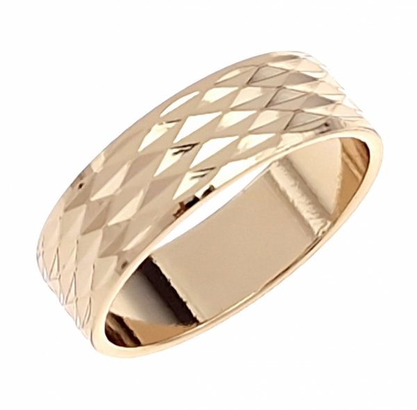 gold ring 18,60mm. gold-plated engagement xuping