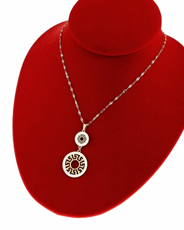 GOLD CHAIN NECKLACE celebrity STAINLESS STEEL