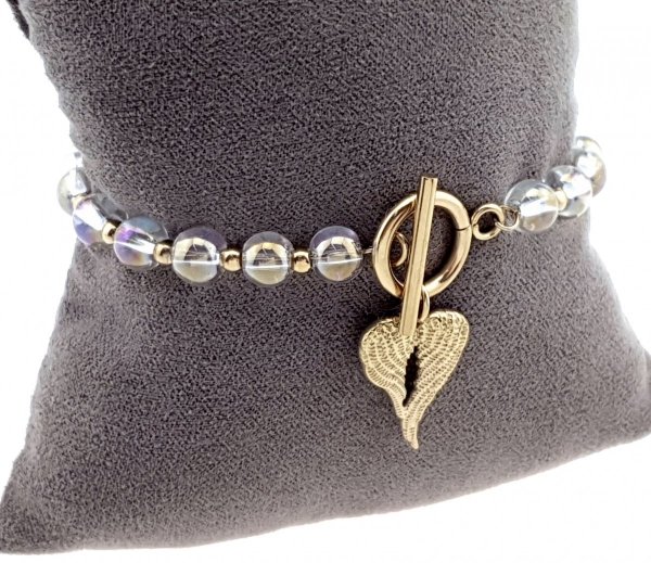 BRACELET GOLD CELEBRITY STAINLESS STEEL