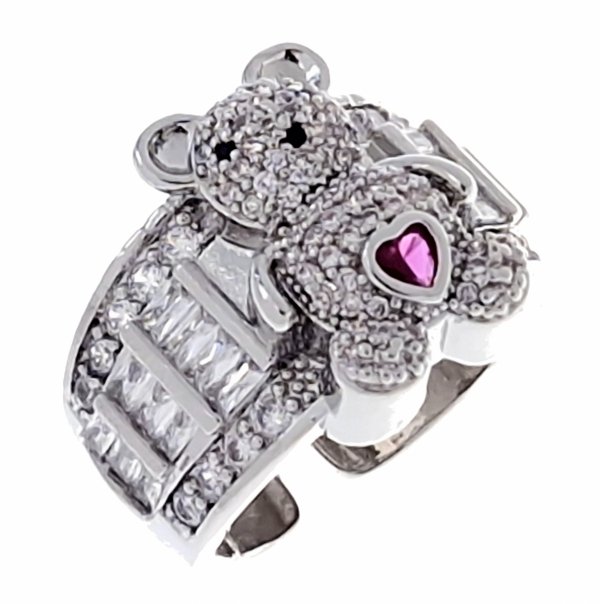 gold ring 17,00mm. gold-plated engagement xuping