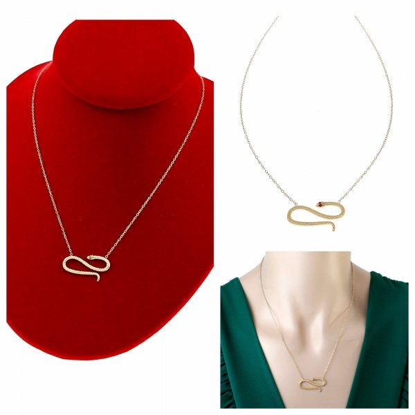 GOLD CHAIN NECKLACE celebrity STAINLESS STEEL