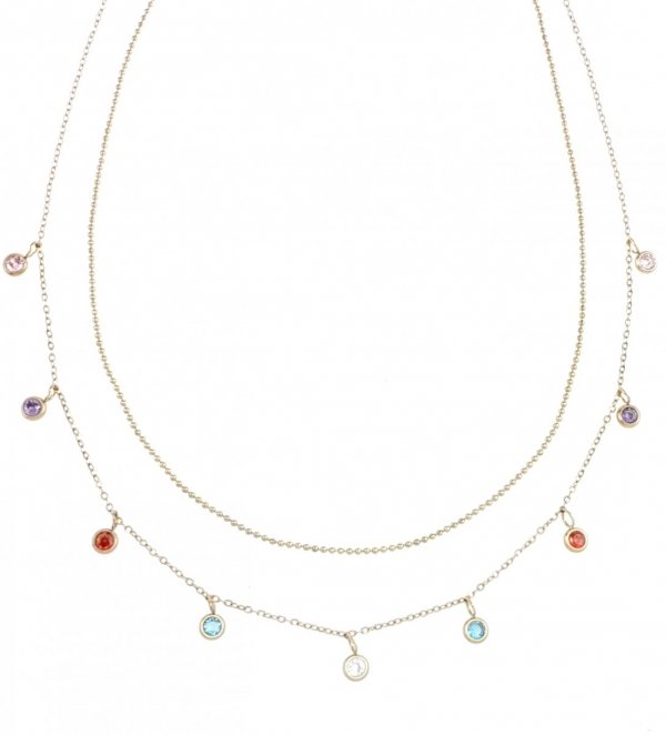 GOLD CHAIN NECKLACE celebrity STAINLESS STEEL