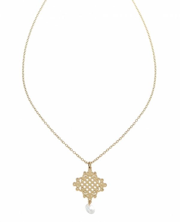 GOLD CHAIN NECKLACE celebrity STAINLESS STEEL