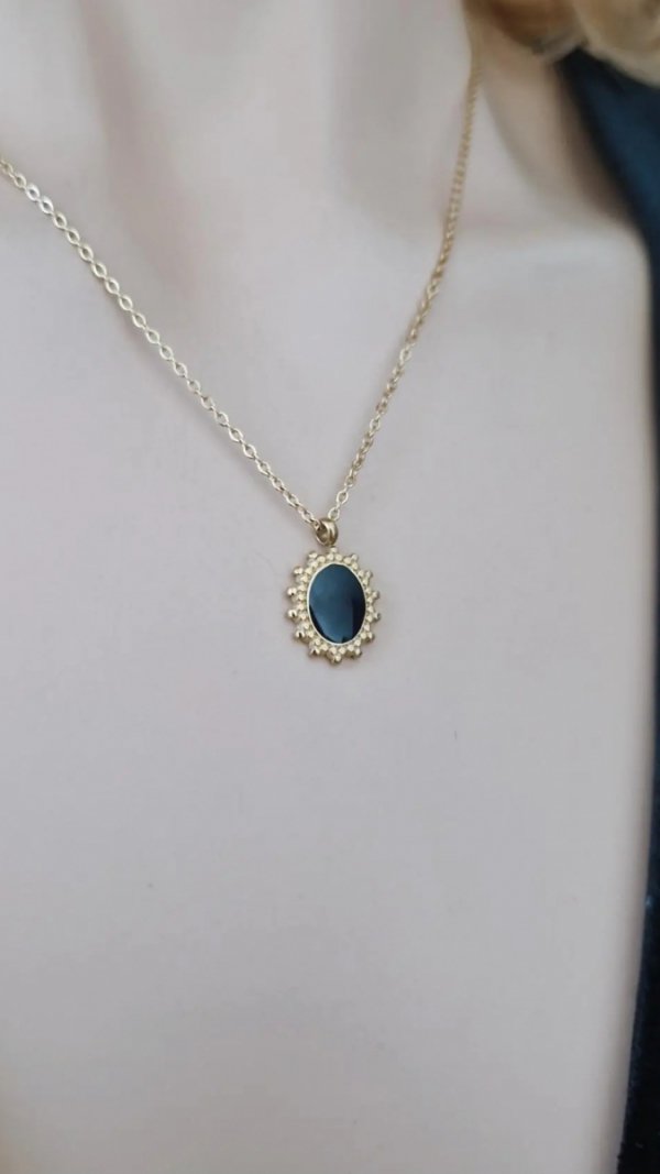 GOLD CHAIN NECKLACE celebrity STAINLESS STEEL