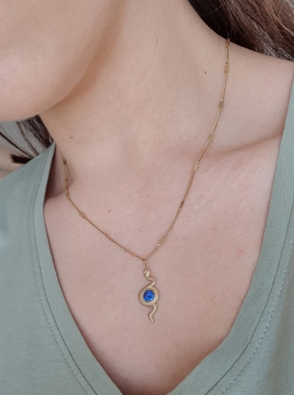 GOLD CHAIN NECKLACE celebrity STAINLESS STEEL