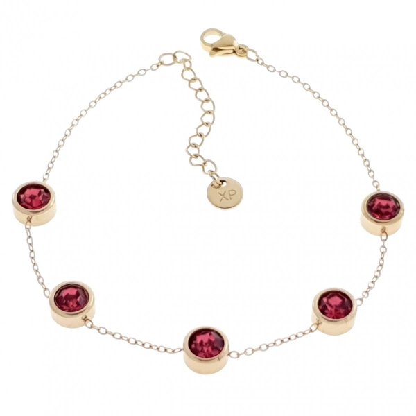 BRACELET GOLD CELEBRITY STAINLESS STEEL