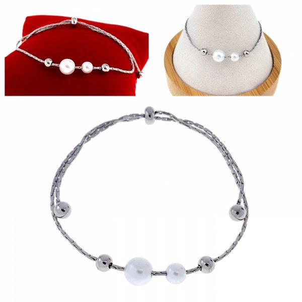 BRACELET GOLD CELEBRITY STAINLESS STEEL