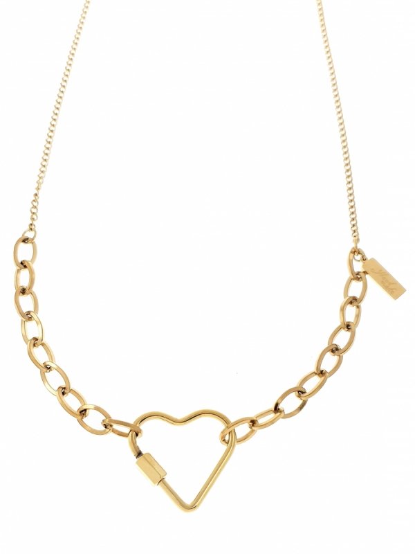 GOLD CHAIN NECKLACE celebrity STAINLESS STEEL
