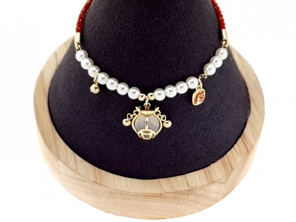 gold gilded gold plated cord bracelet