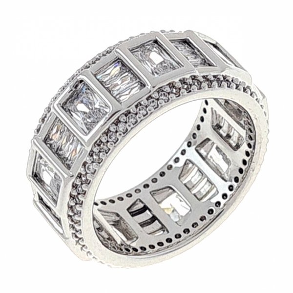 gold ring 17,60mm. gold-plated engagement xuping