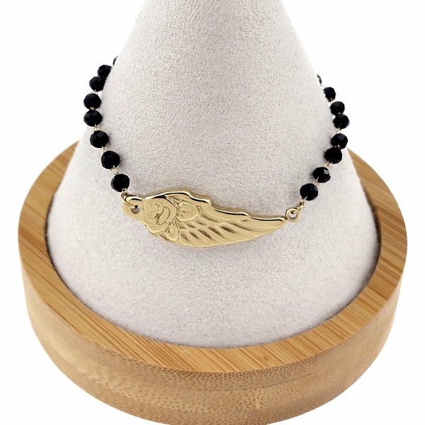 BRACELET GOLD CELEBRITY STAINLESS STEEL