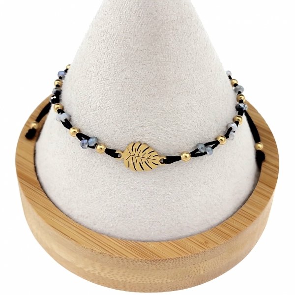 GOLD BRACELET STAINLESS STEEL STRING