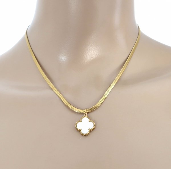 GOLD CHAIN NECKLACE celebrity STAINLESS STEEL