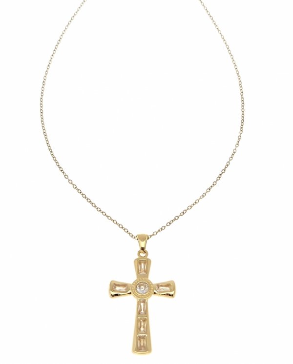 GOLD CHAIN NECKLACE celebrity STAINLESS STEEL
