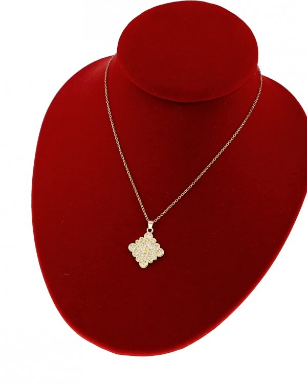 Gold Chain Celebrity Gold Plated Necklace 14K XUPING