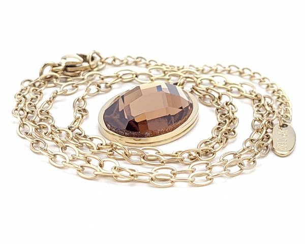 GOLD CHAIN NECKLACE celebrity STAINLESS STEEL