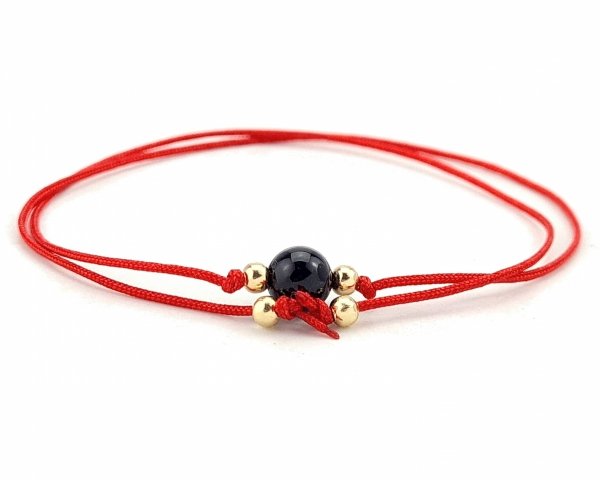 GOLD BRACELET STAINLESS STEEL STRING