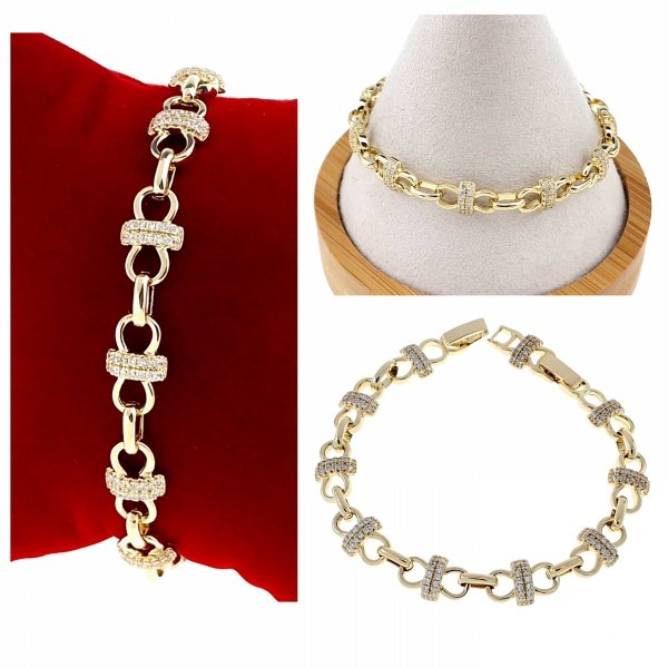 gold-plated 18k gold bracelet