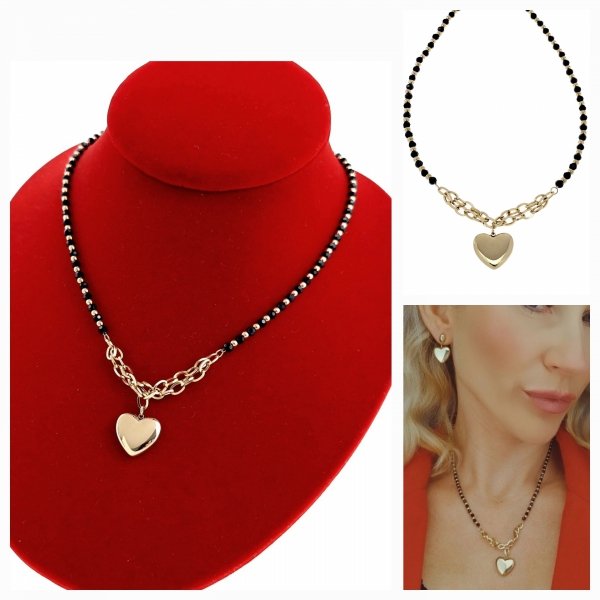 GOLD CHAIN NECKLACE celebrity STAINLESS STEEL