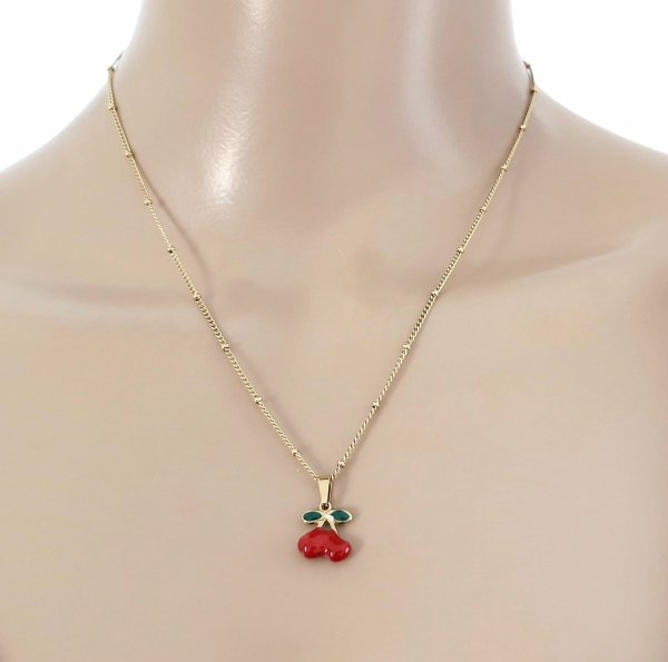 GOLD CHAIN NECKLACE celebrity STAINLESS STEEL