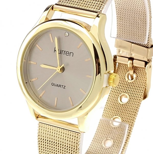 Women's watch golden kurren stainless steel