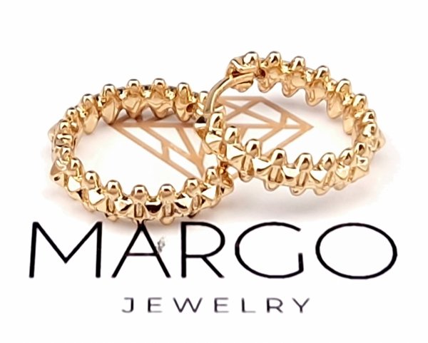 gold plated earrings with exclusive cubic zirconia