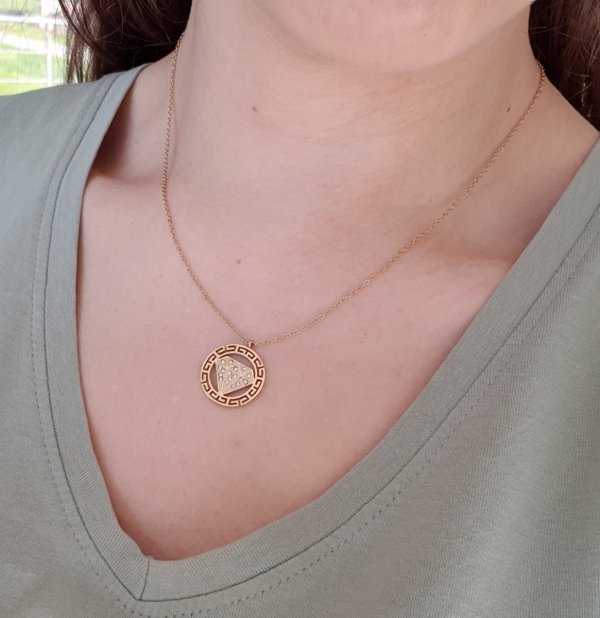 GOLD CHAIN NECKLACE celebrity STAINLESS STEEL