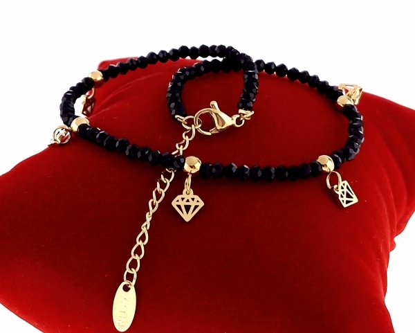 BRACELET GOLD CELEBRITY STAINLESS STEEL