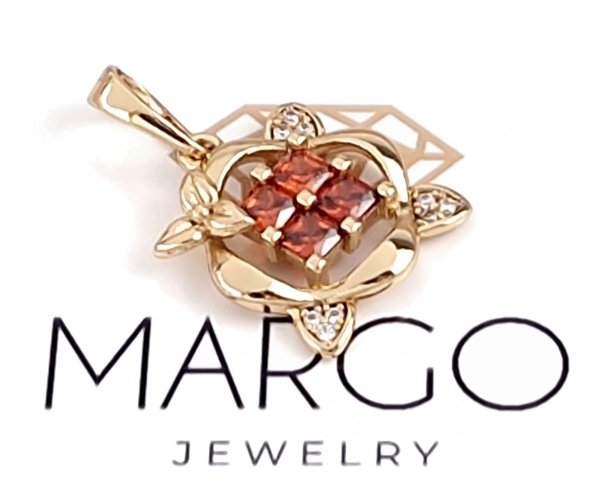 gold pendant 18k shiny xuping