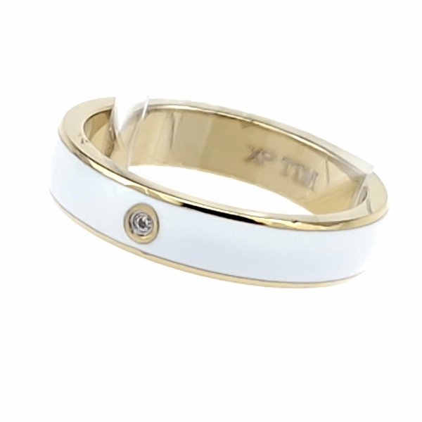 ring 19,00mm gold stainless steel