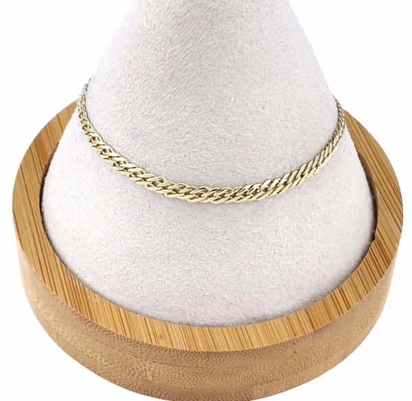 gold-plated 18k gold bracelet