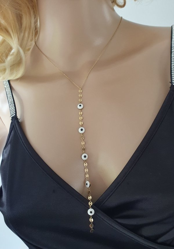 GOLD CHAIN NECKLACE celebrity STAINLESS STEEL