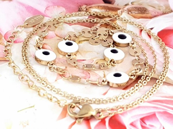 GOLD CHAIN NECKLACE celebrity STAINLESS STEEL