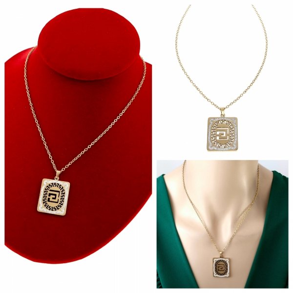GOLD CHAIN NECKLACE celebrity STAINLESS STEEL