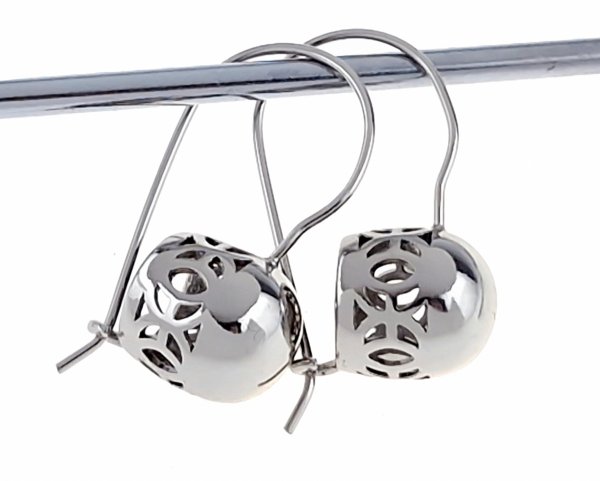 gold plated earrings with exclusive cubic zirconia