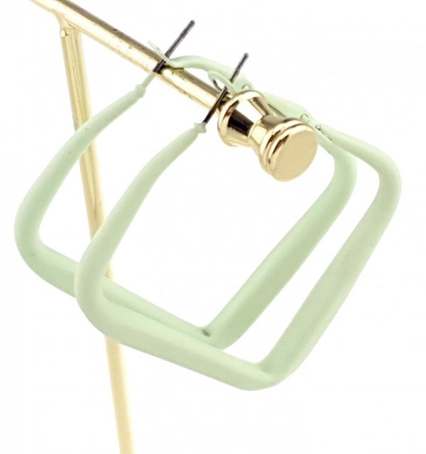 Earrings summer neon hanging